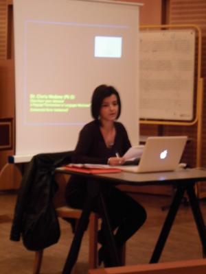 Lecture au Conservatoire de Paris